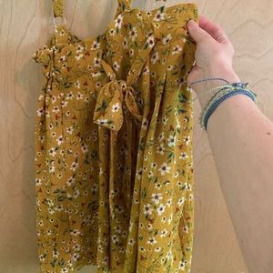 Mustard skirt